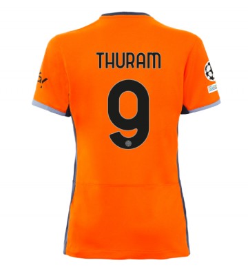 Inter Milan Marcus Thuram #9 Tredje trøje Dame 2023-24 Kort ærmer